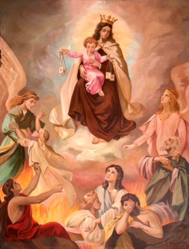 Virgen del Carmen con las Ánimas del Purgatorio