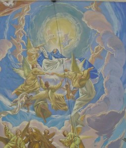 Asunción de la Virgen. Bóveda del Presbiterio de la Basílica.